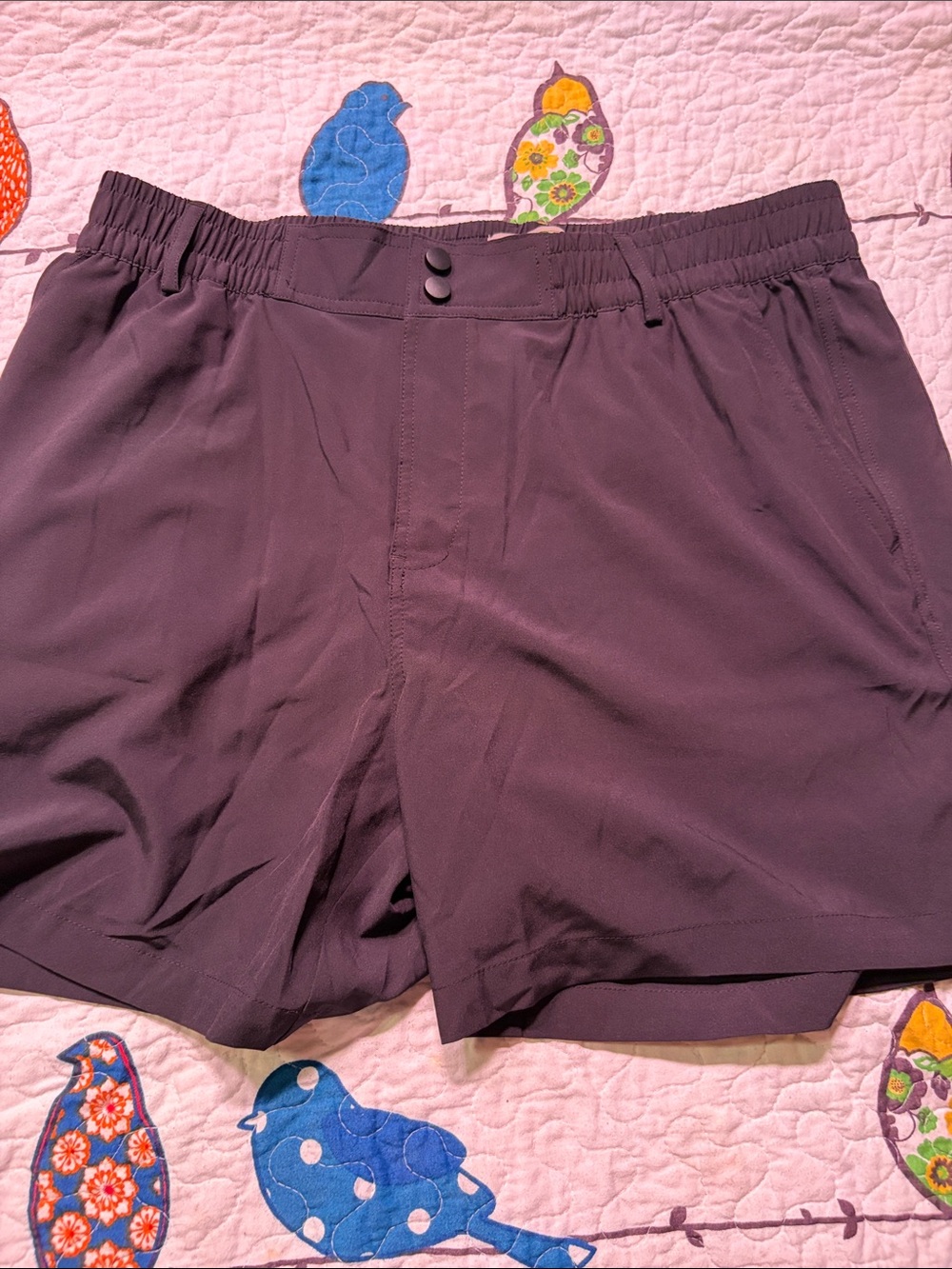 BURLEBO Men's Shorts — Deep Plum